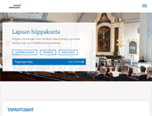 Tablet Screenshot of lapuanhiippakunta.fi